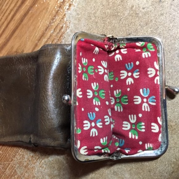 VINTAGE 70's Genuine Deerskin Wallet Coin Purse Combo Western Southwestern SOFT - Picture 7 of 14